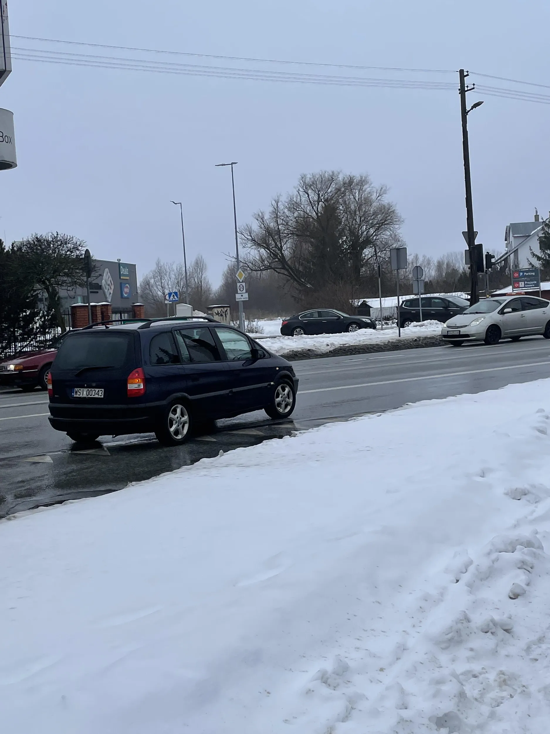 Kierowca widział tylko czubek maski przed sobą. Zielona strzałka nie daje pierwszeństwa, a pieszy na zielonym został kompletnie zignorowany. Pomijając fakt, że kierowca wyjechał przed pasami zza samochodu. Skrajnie nieodpowiedzialna jazda.