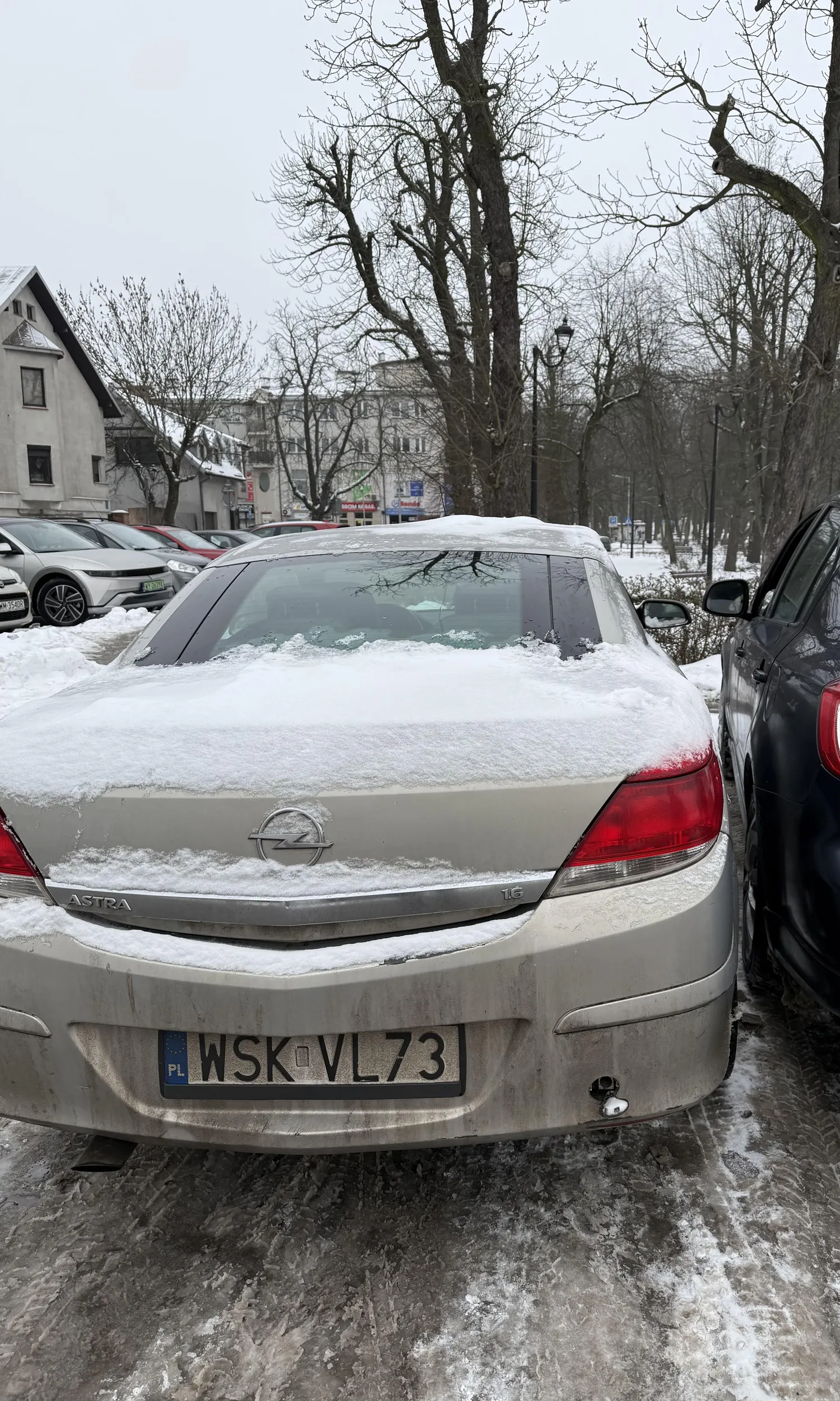Brak umiejętności parkowania, przez tę osobę do auta trzeba wchodzić od strony pasażera, a wyjeżdżać na złożonych lusterkach.
