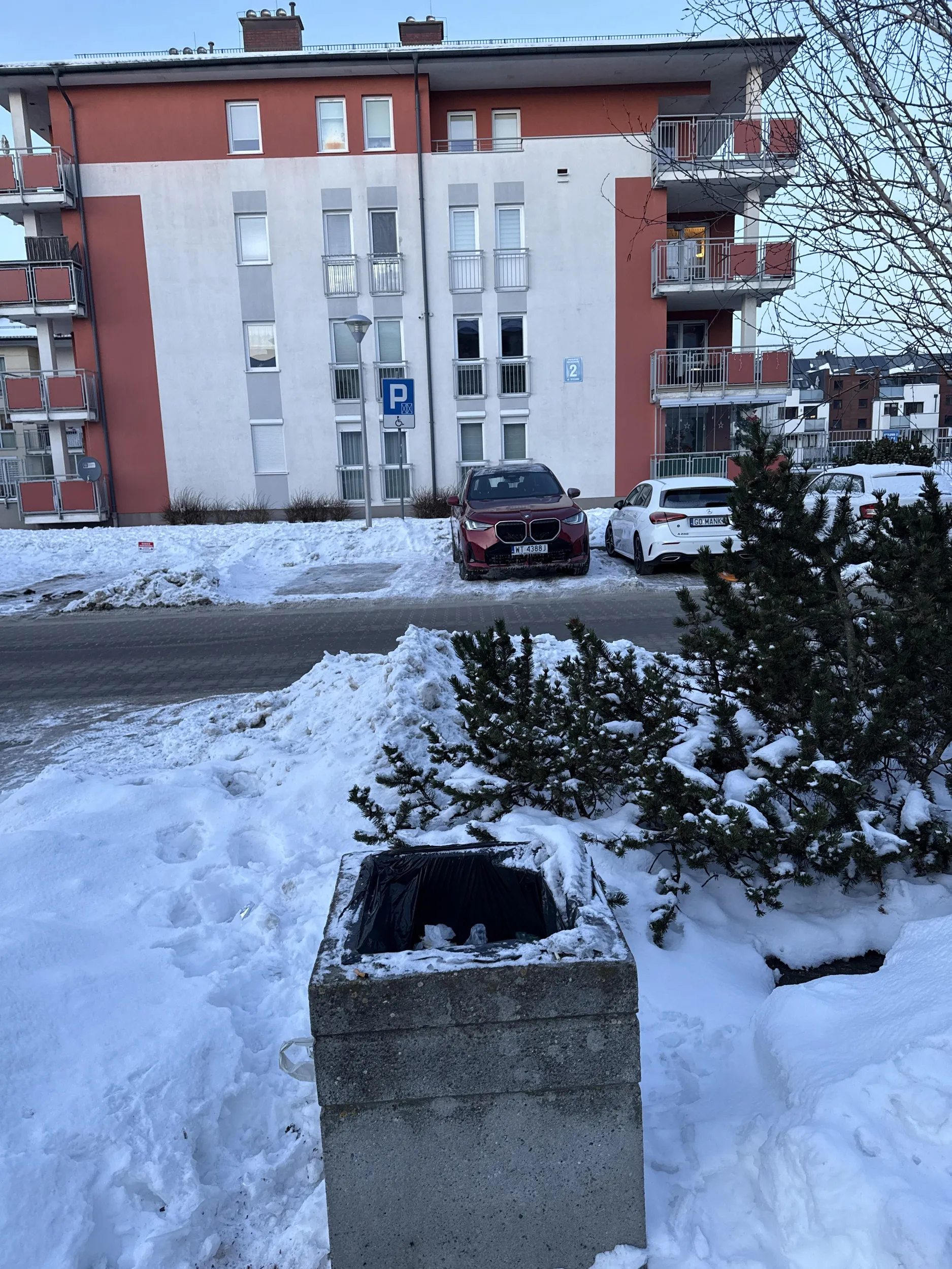 Staje na miejscu dla niepełnosprawnych