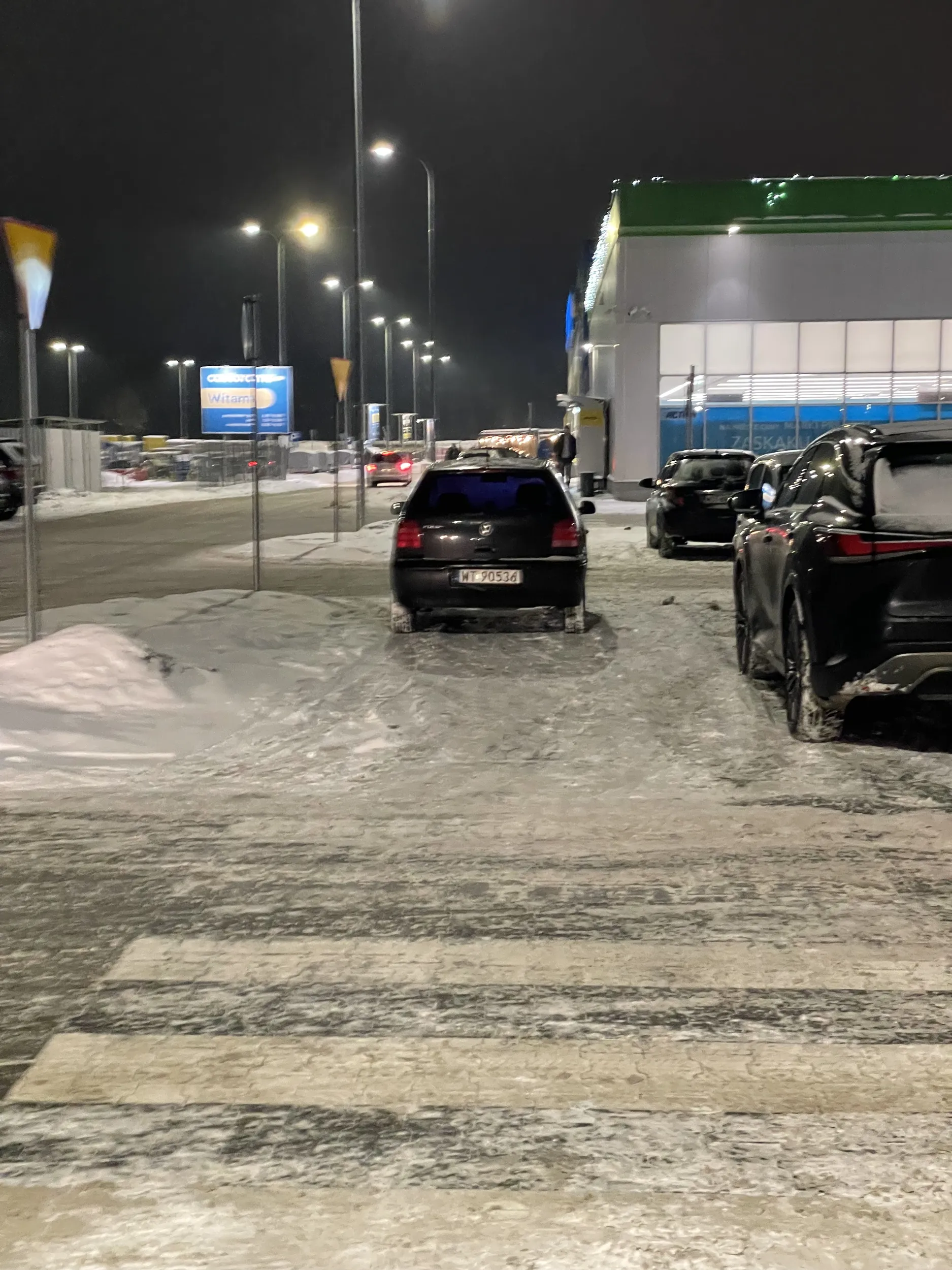 Panie kierowco obawiam się, że to nie było miejsce parkingowe