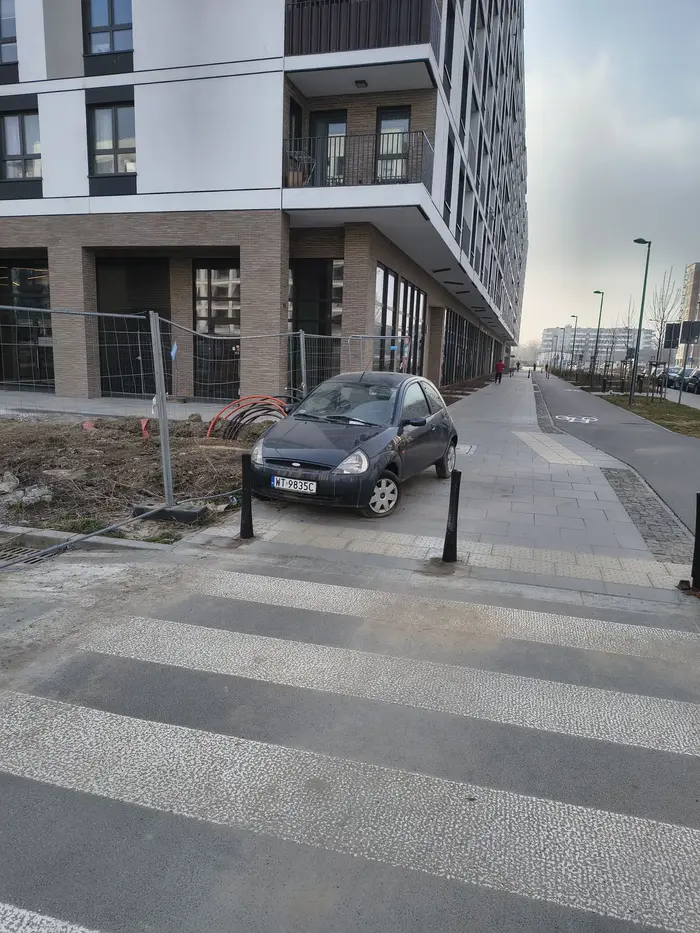 właścicielu, zabierz tego forda z chodnika