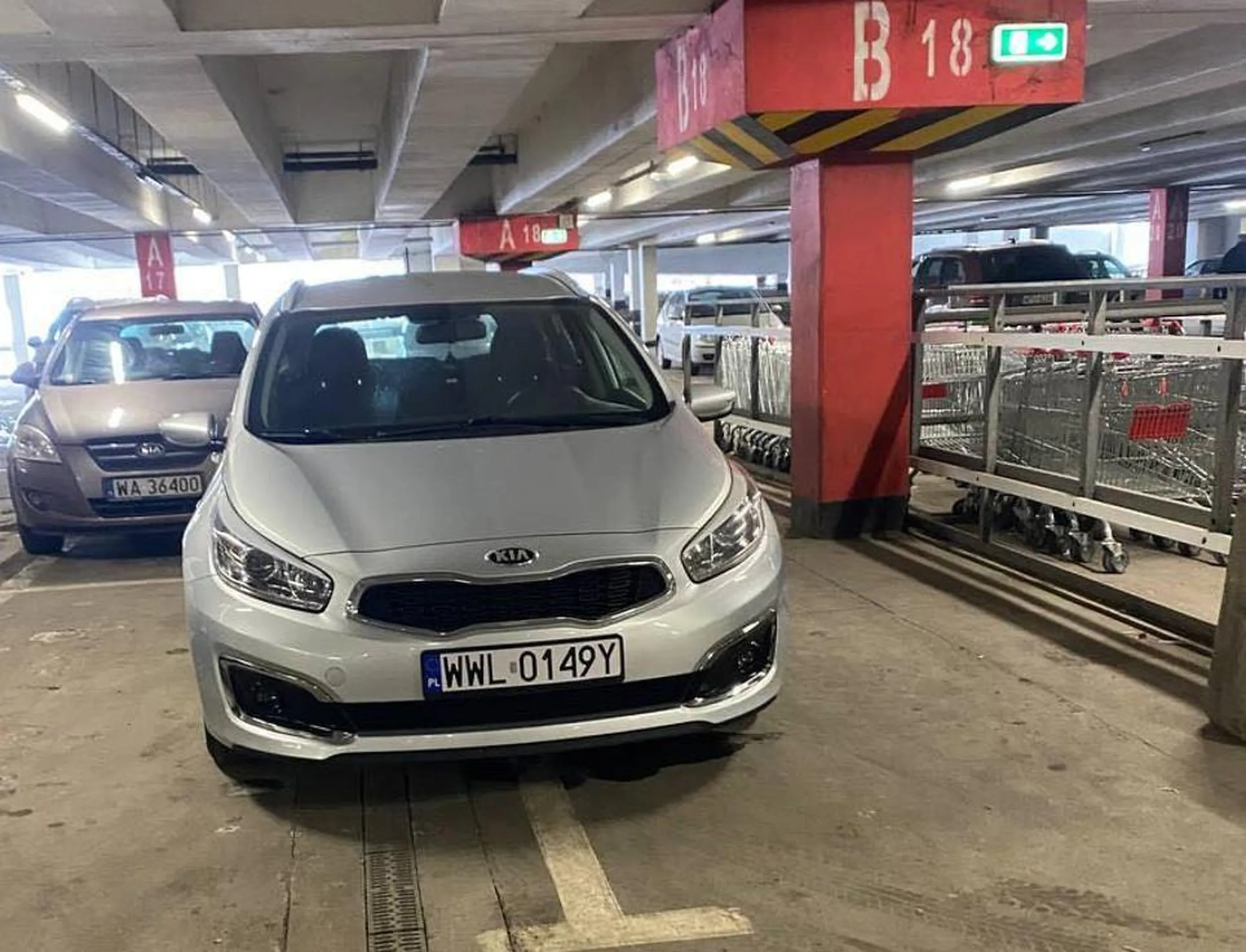 głąb zajmuje 2 miejsca jednym małym samochodem