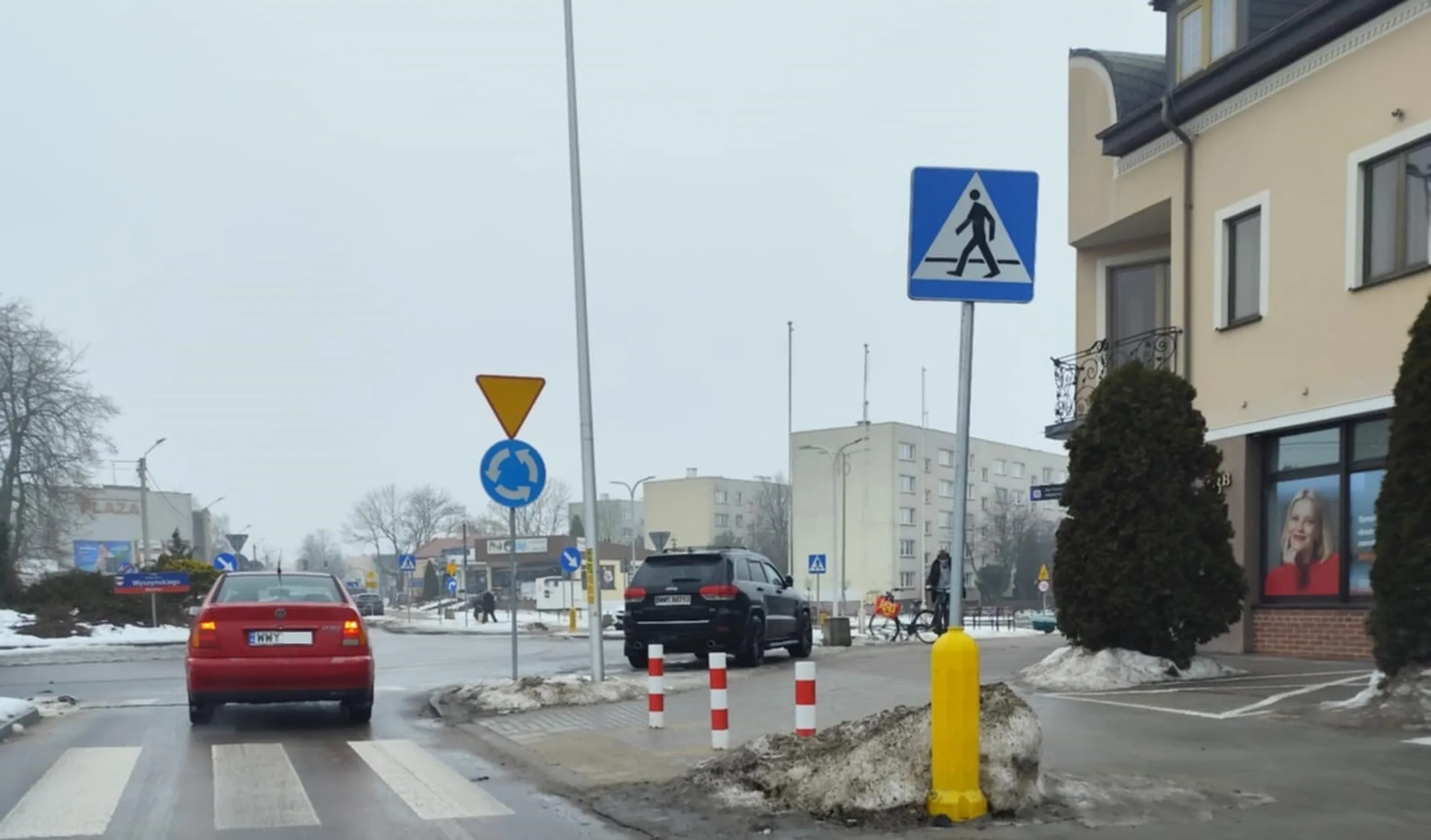 Nowe miejsce parkingowe przed bankiem PKO BP w Wyszkowie tylko dla wybranych