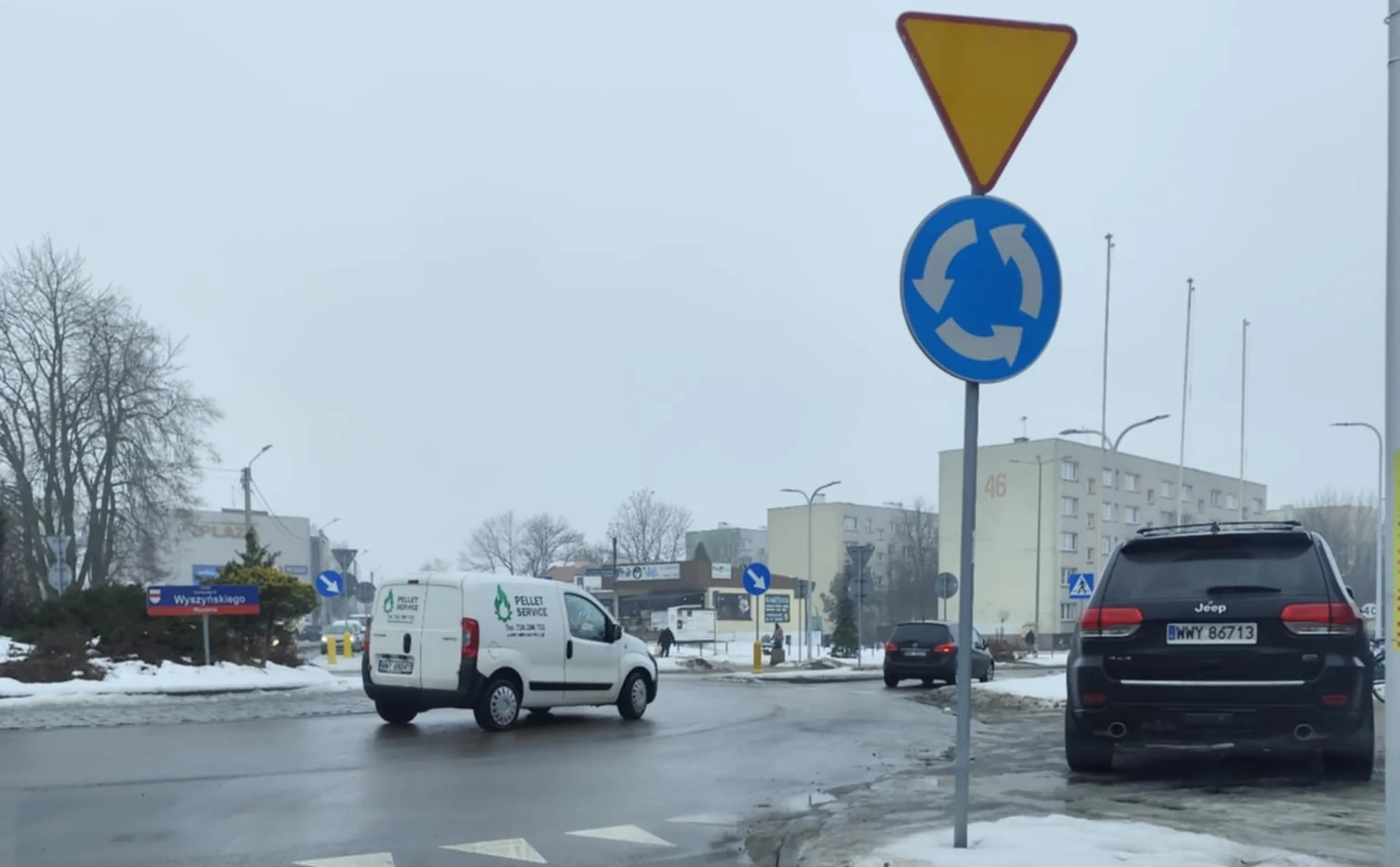 Nowe miejsce parkingowe przed bankiem PKO BP w Wyszkowie tylko dla wybranych