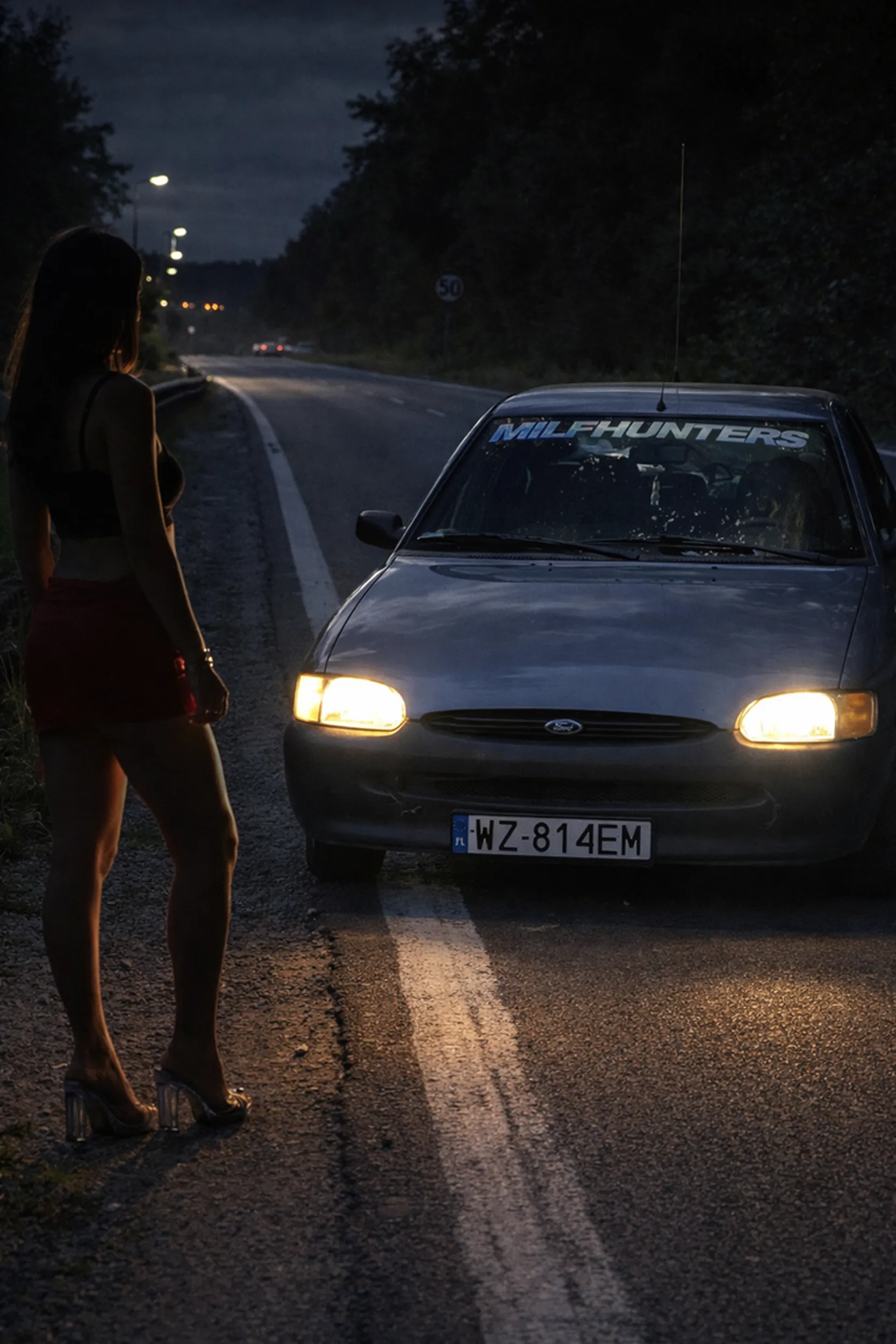 Jechałam z narzeczonym w góry. Pokłóciłam się z nim, ponieważ chciał kupić kolejnego gruza na zimę a dla mnie liczy się apartament w nowym bliźniaku w Piasecznie. Zdenerwowany wyrzucił mnie z auta w środku lasu i odjechał. Czekałam 2 godziny aż w końcu zjawił się ten kierujący, bez wahania zatrzymał się i spytał czy może jakoś pomóc. Nie miałam innego wyjścia, wsiadłam i podwiózł mnie do najbliższego miasta, tak żebym mogła wrócić pociągiem do domu. Jeszcze raz dziękuję! Ten kierowca to prawdziwy dobry samarytanin ?