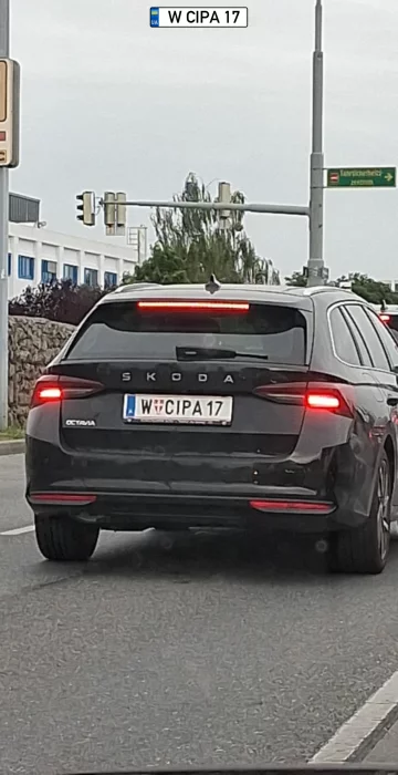 Ale dali mu numerek. Ciekawe czy baba czy chłop jedzie. Skoda ... co za różnica :)