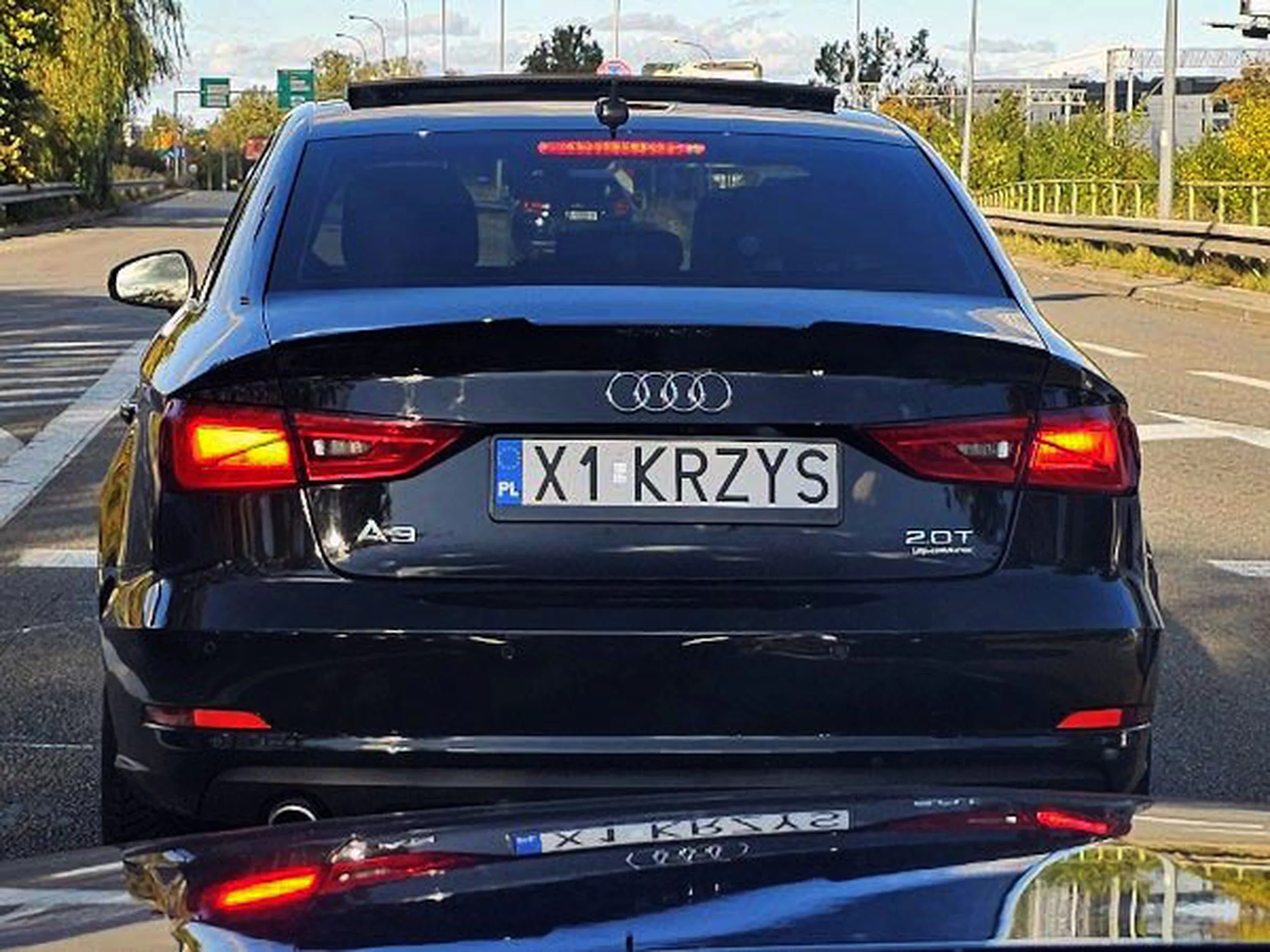 Fajny numer, blacha X1 KRZYS