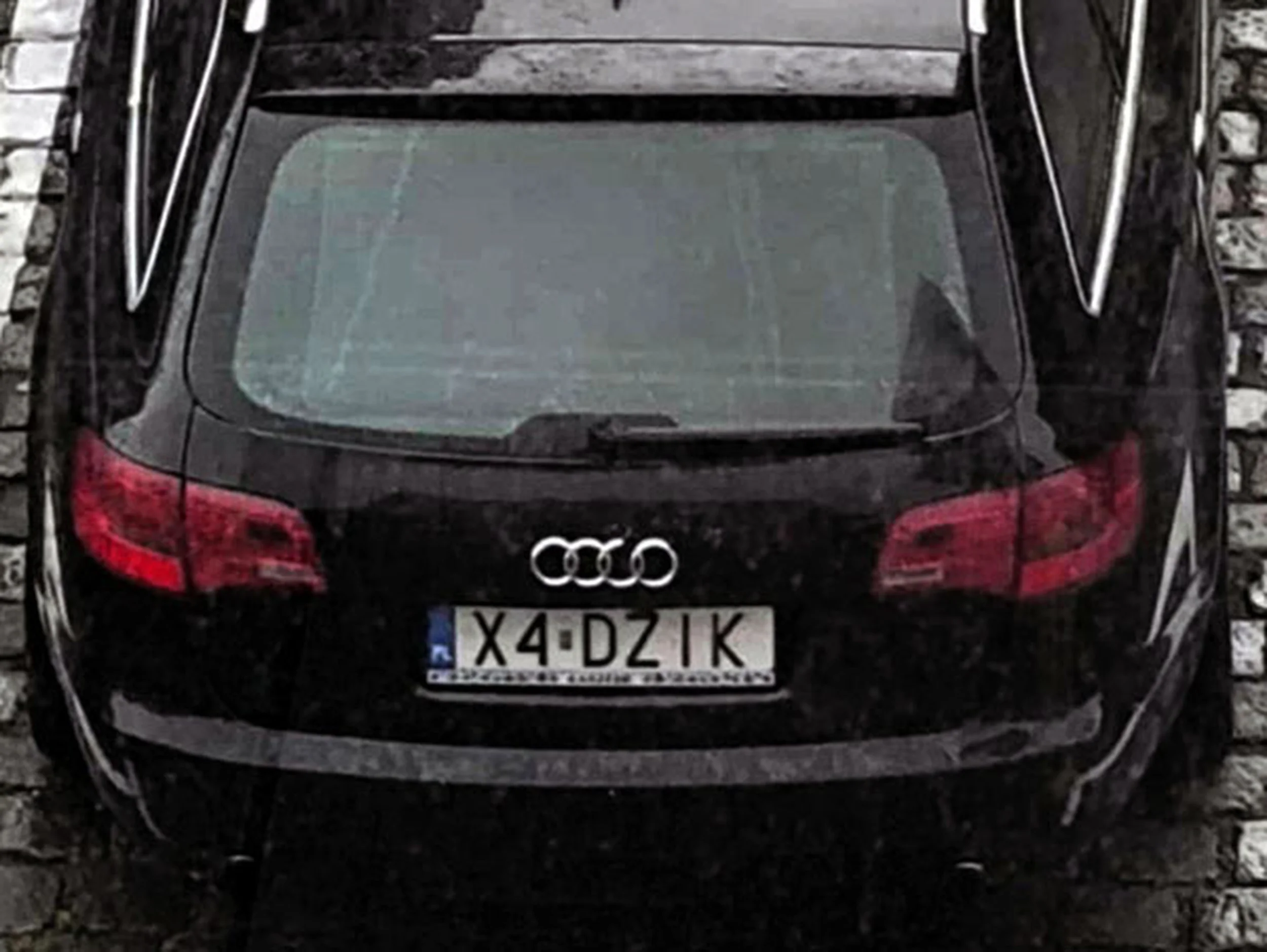 Fajny numer, blacha X4 DZIK