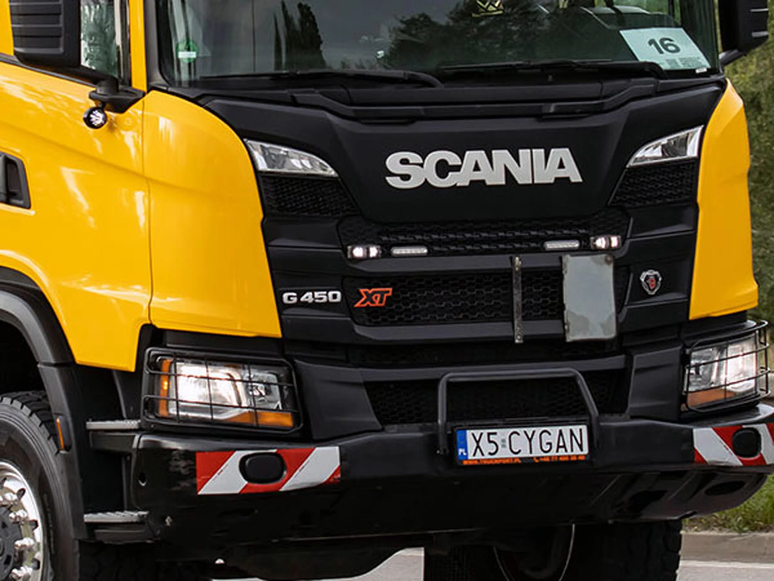 Fajny numer, blacha X5 CYGAN