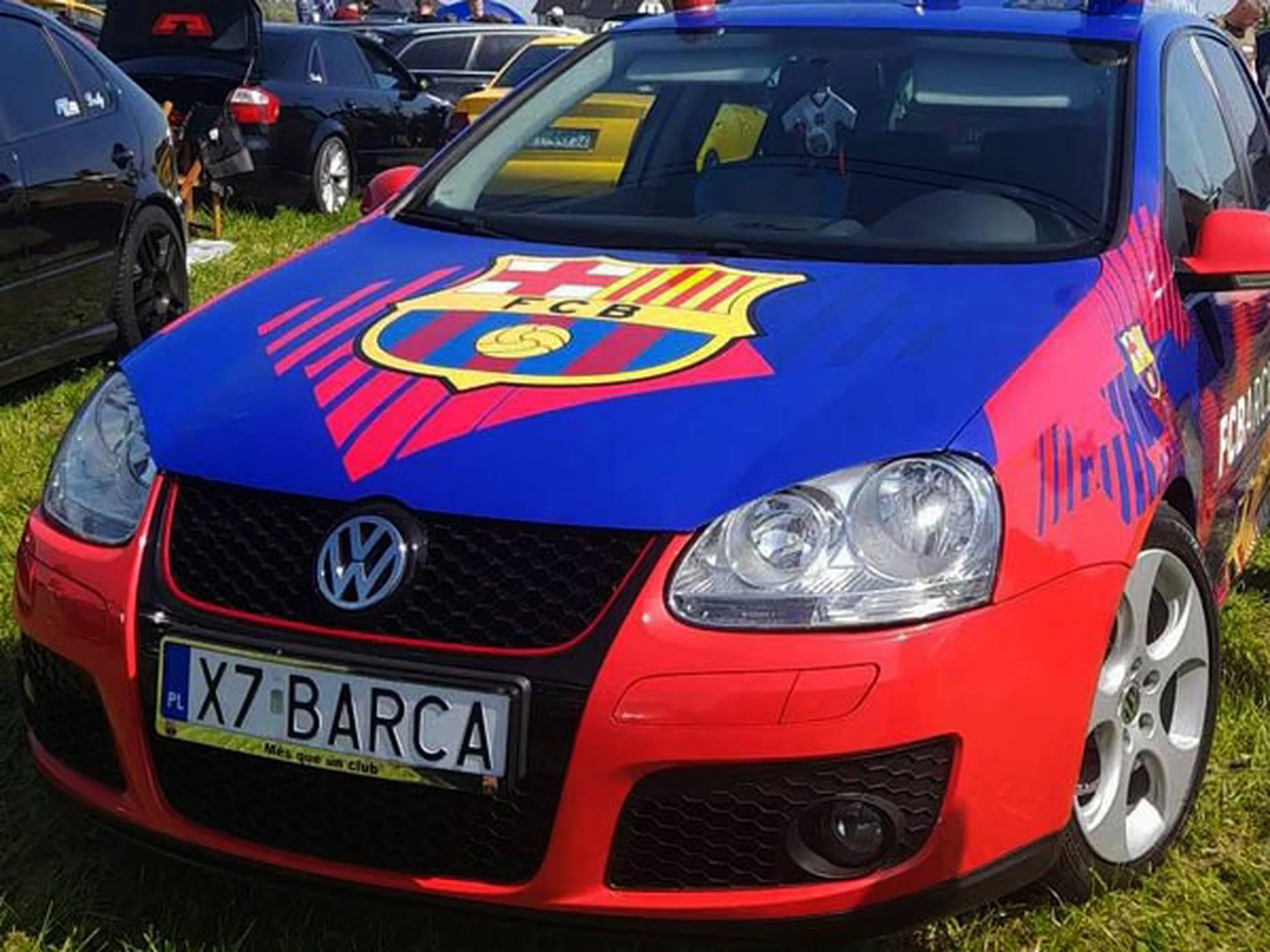 Fajny numer, blacha X7 BARCA