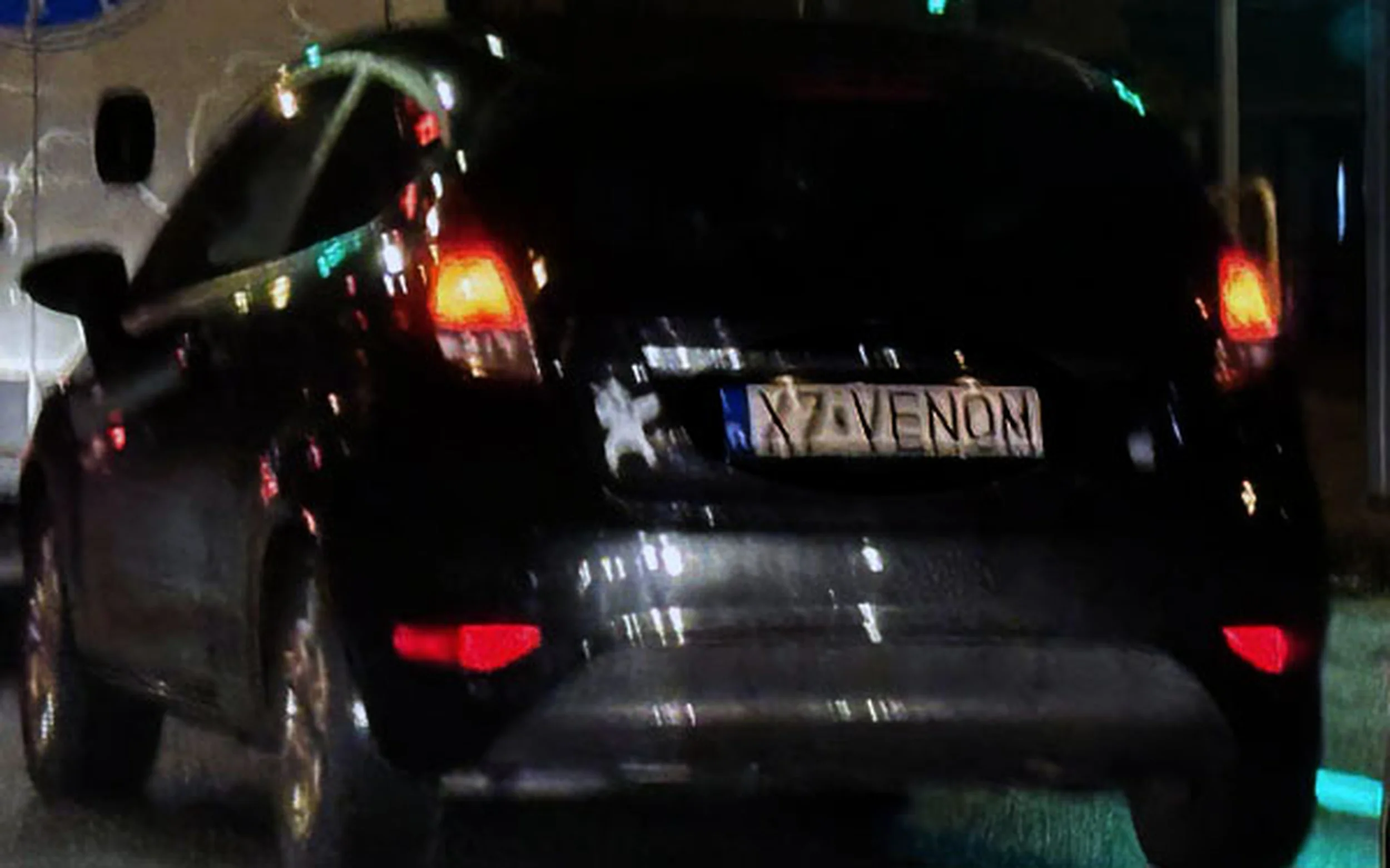 Fajny numer, blacha X7 VENOM