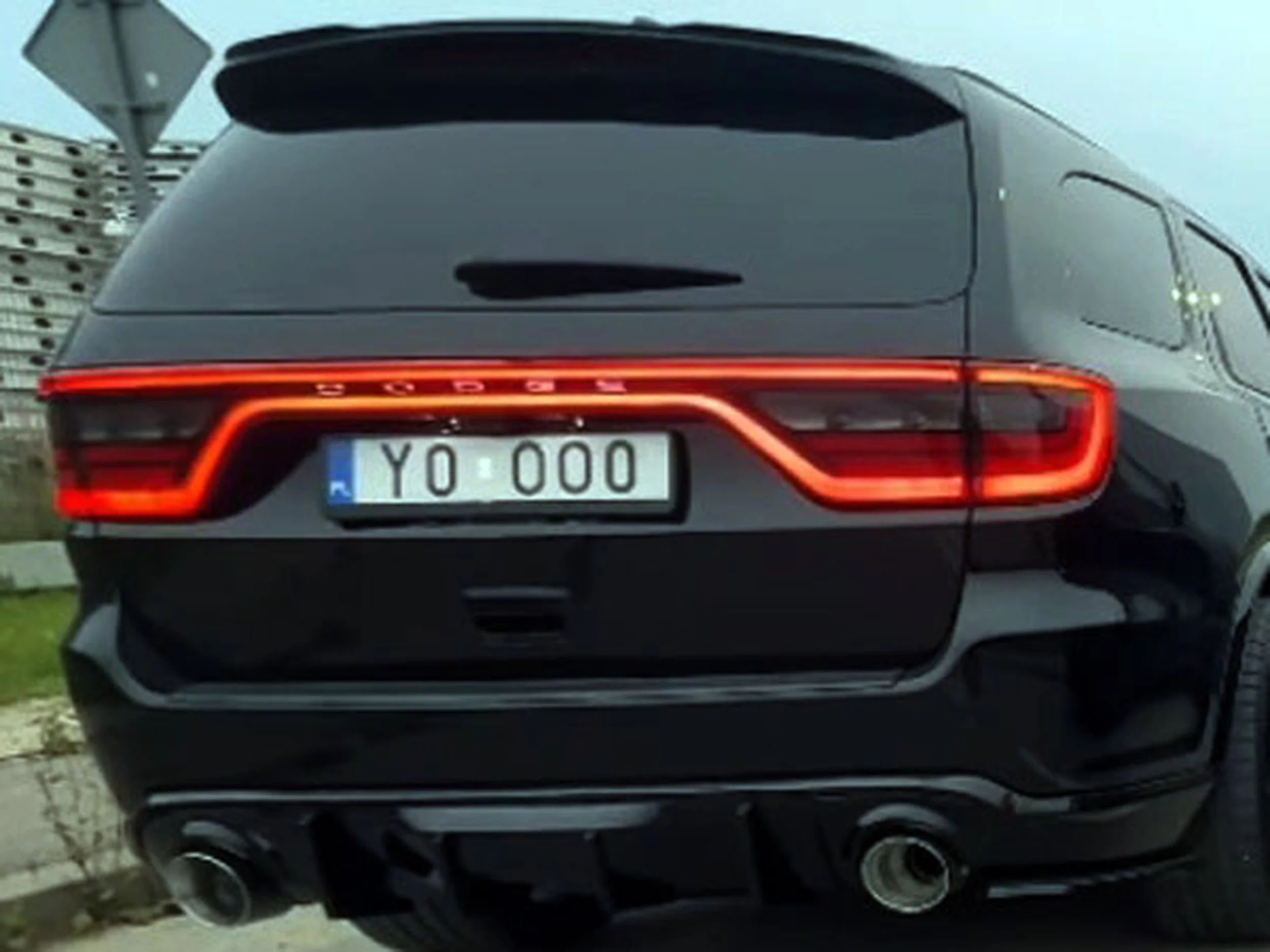 Fajny numer, blacha Y0 OO0