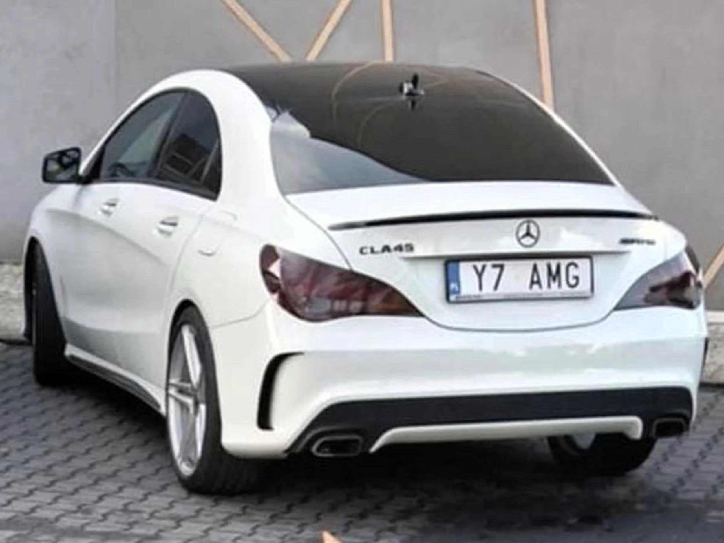 Fajny numer, blacha Y7 AMG