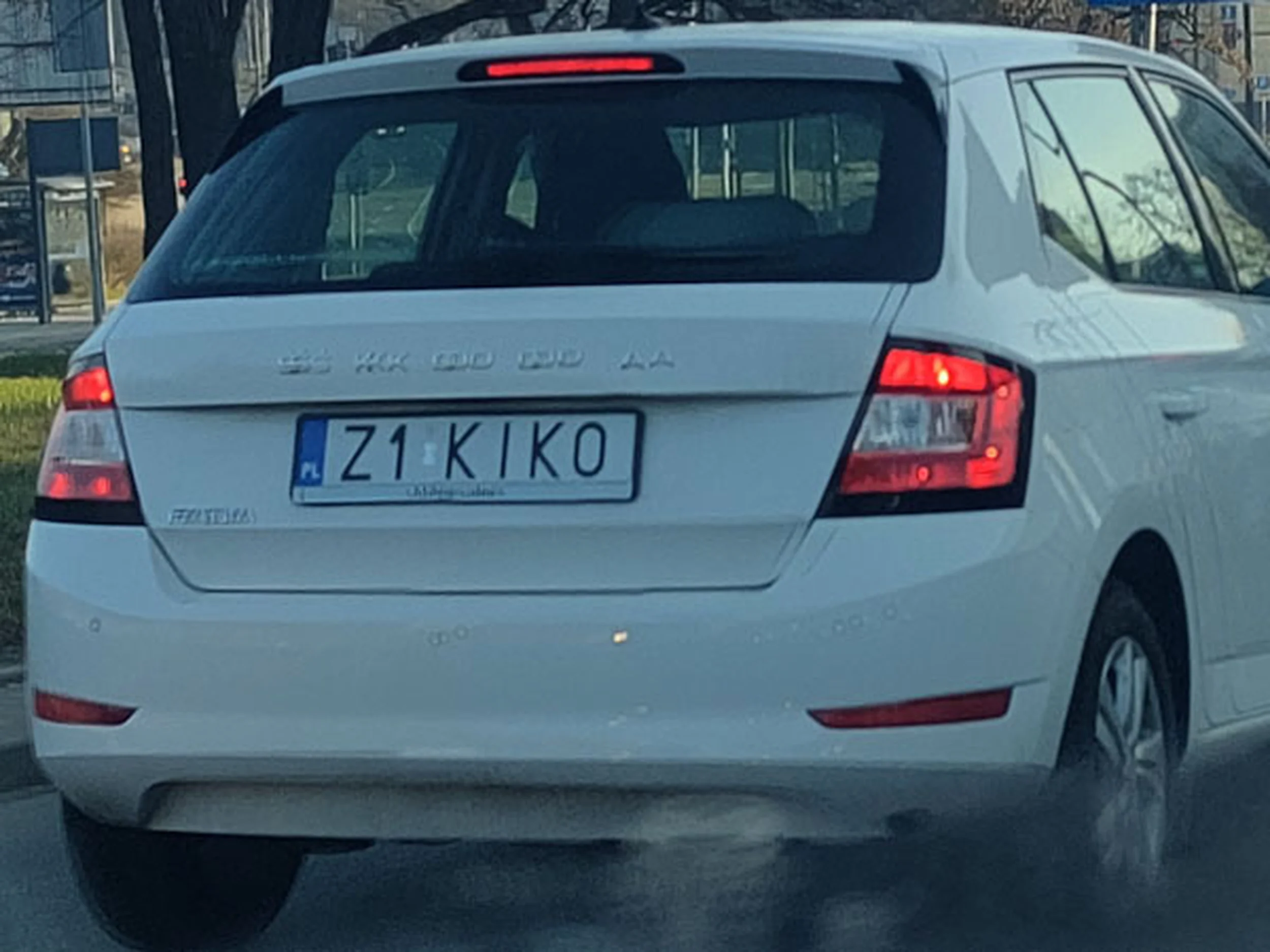 Fajny numer, blacha Z1 KIKO
