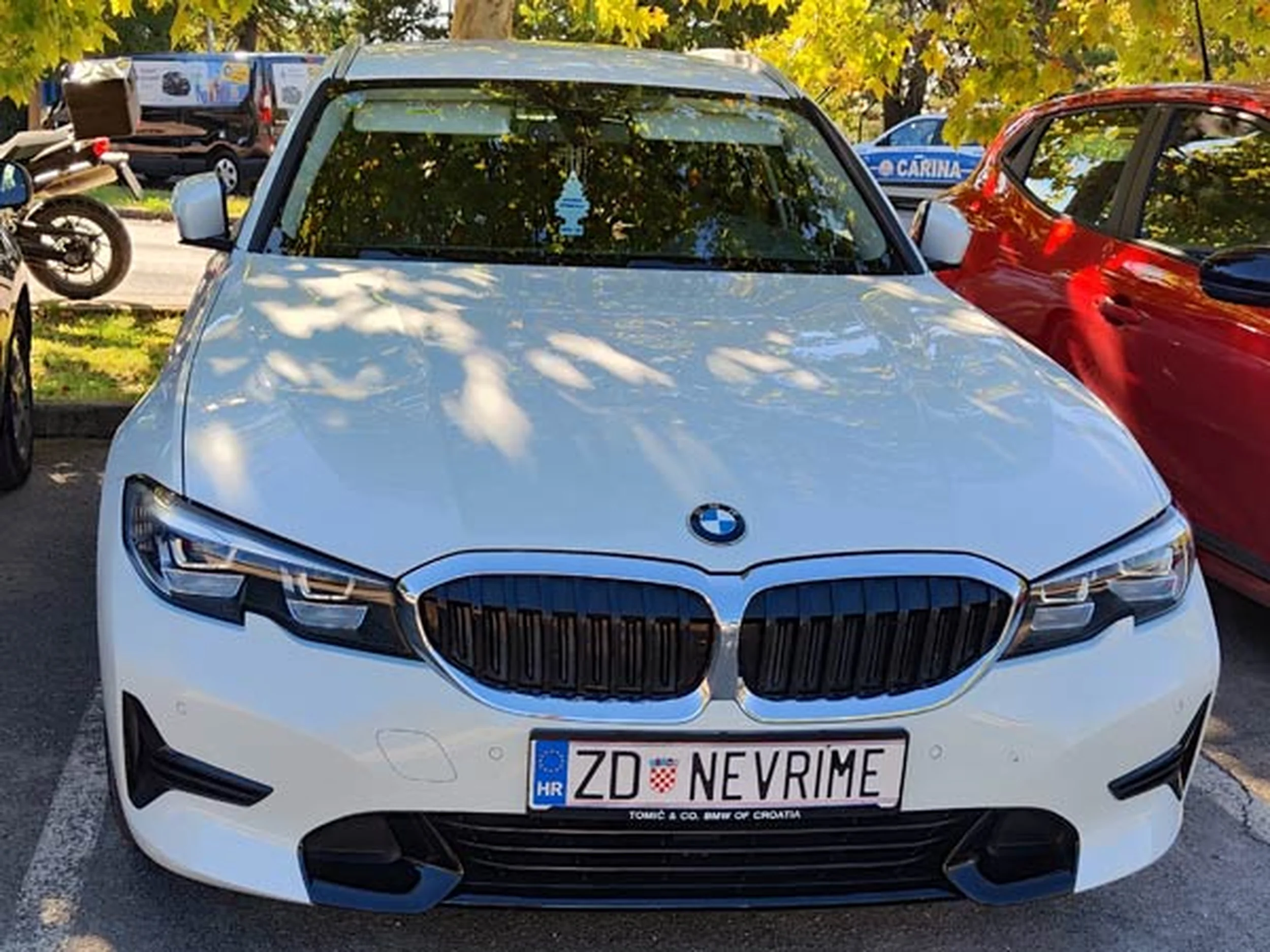 Fajny numer, blacha ZD NEVRIME